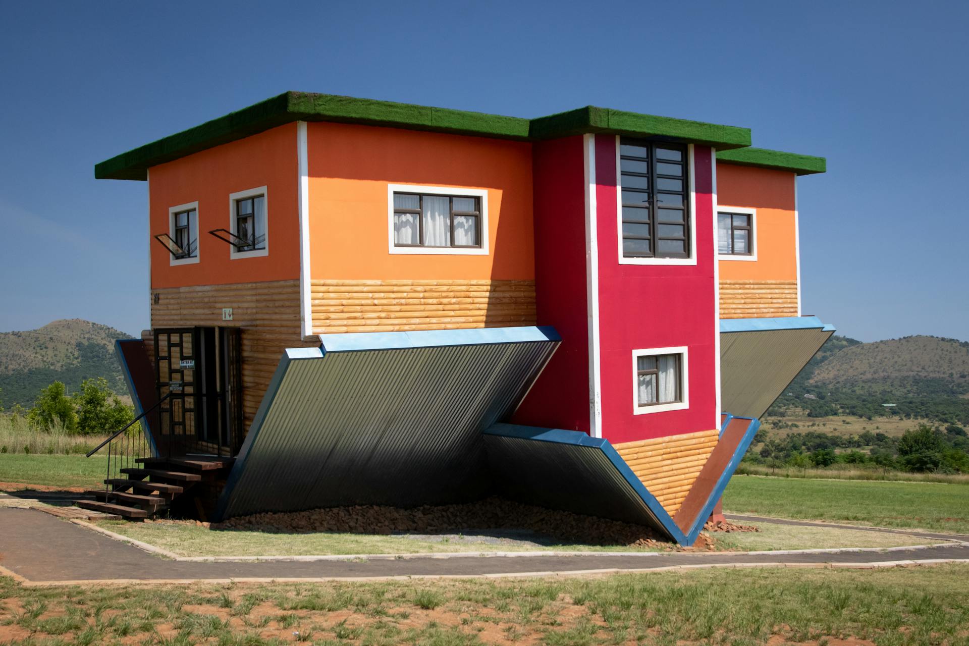 A House Built Upside Down