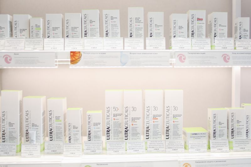 Estanterías de parafarmacia y cosmética