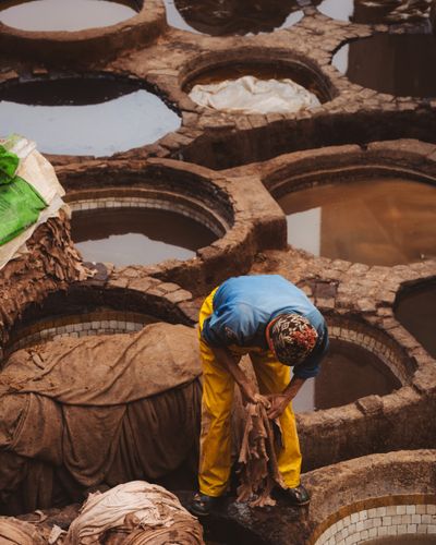 Chouara dye pits