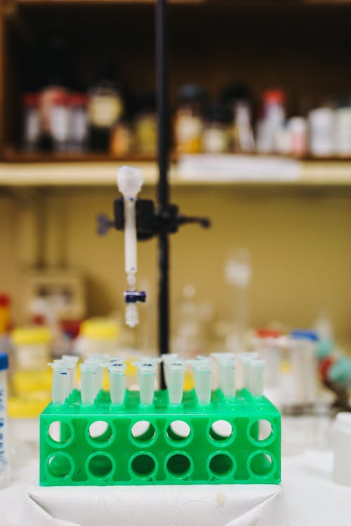 Free Test Tubes in Laboratory Stock Photo