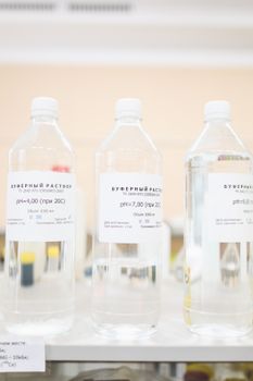 Chemicals in Bottles