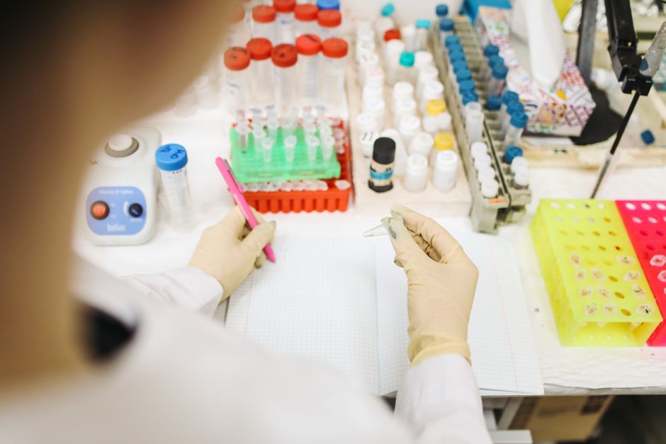 Scientist examining samples in a research lab — ibogaine's effects on opioid dependence have been documented across multiple research settings in Europe and Latin America