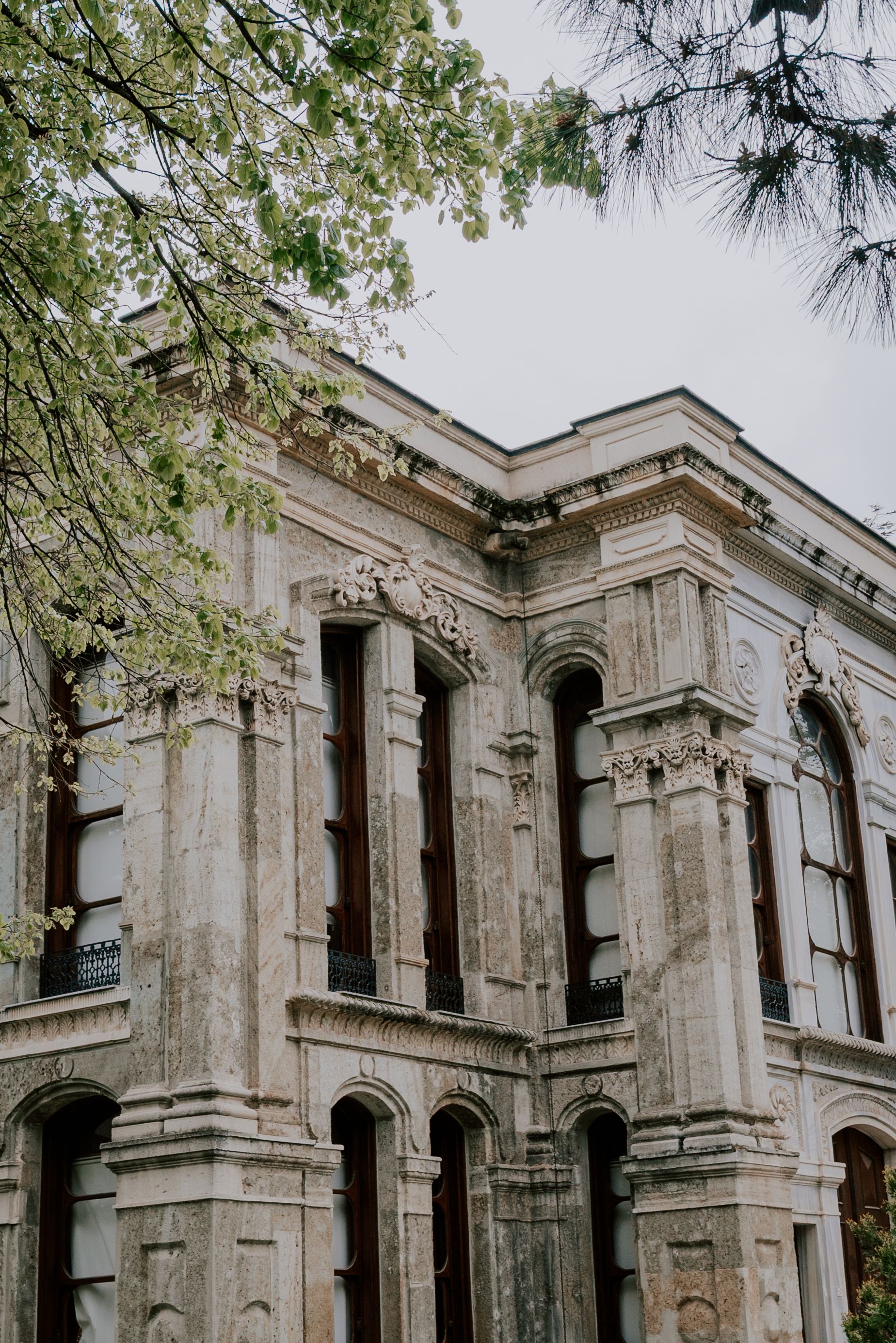 Historic Architecture with Ornate Columns · Free Stock Photo