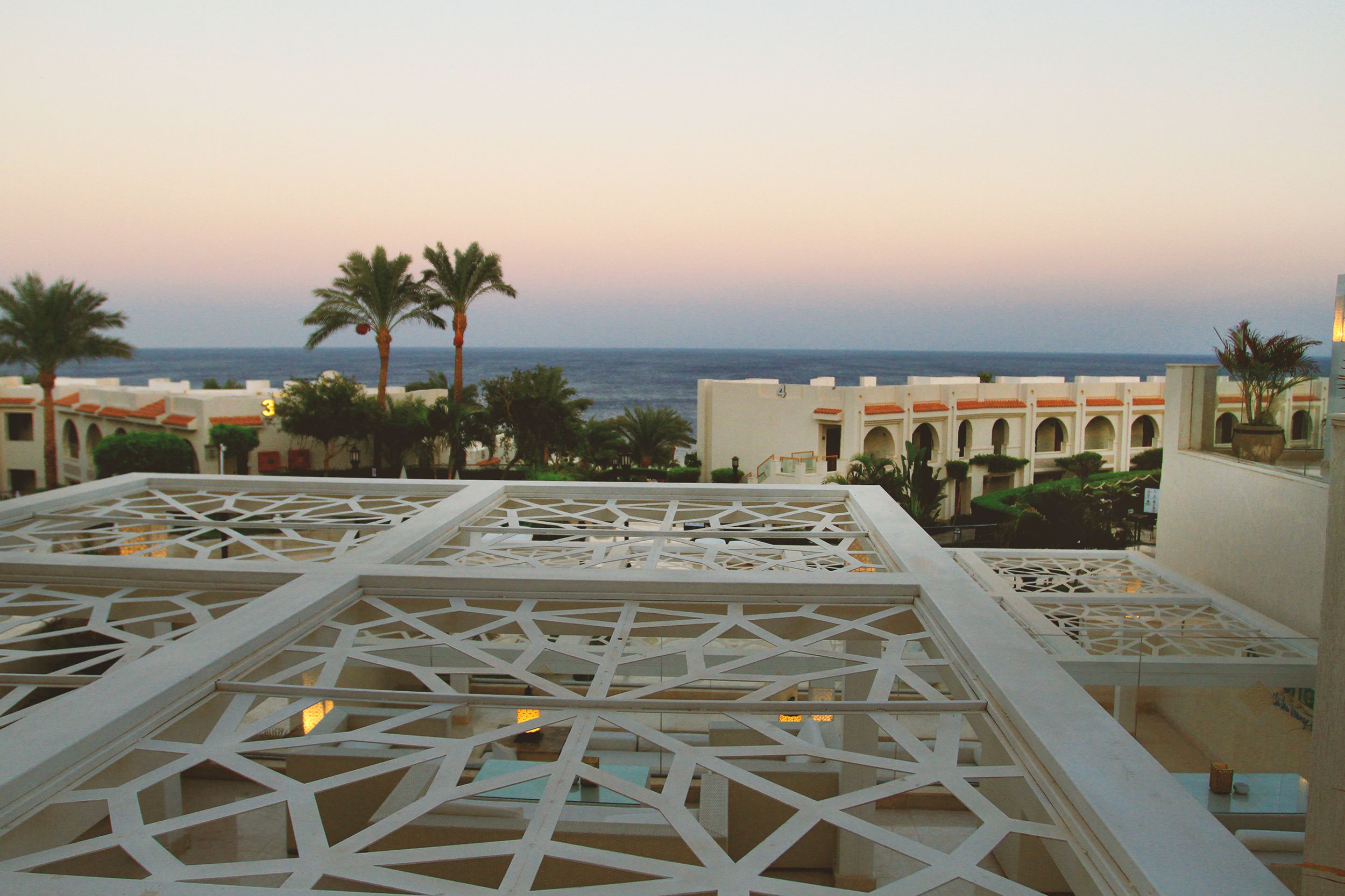 Ariana venue at sunset