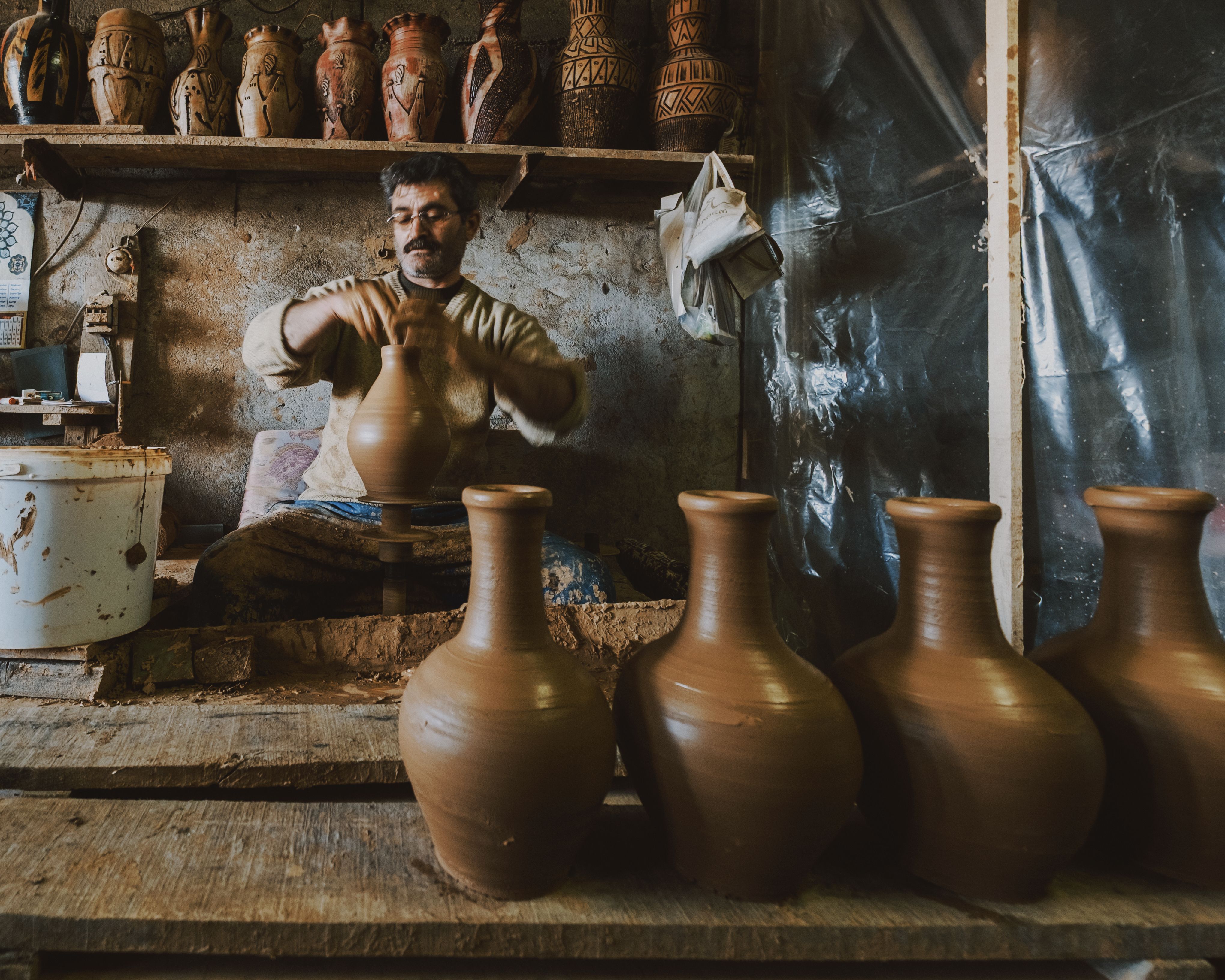 Taller de alfarería tradicional