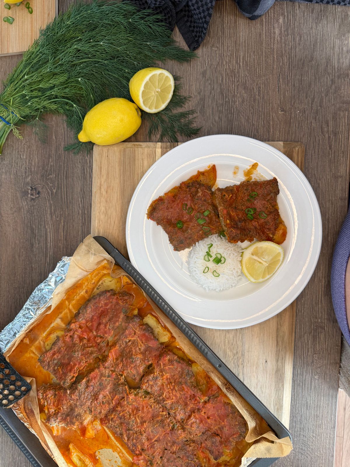 Filetto di nasello al forno con limone, ricetta senza nichel