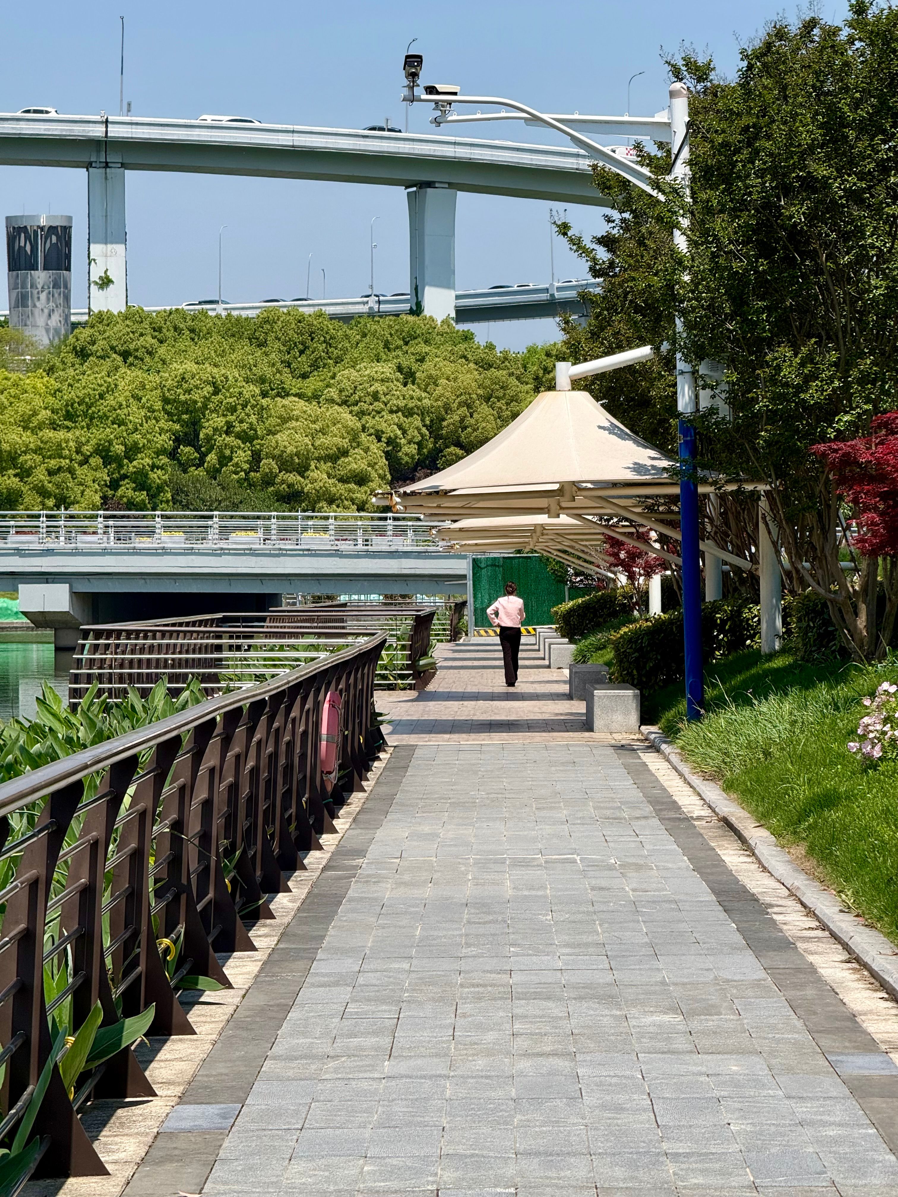 Scenic Riverside Walkway in Shanghai · Free Stock Photo