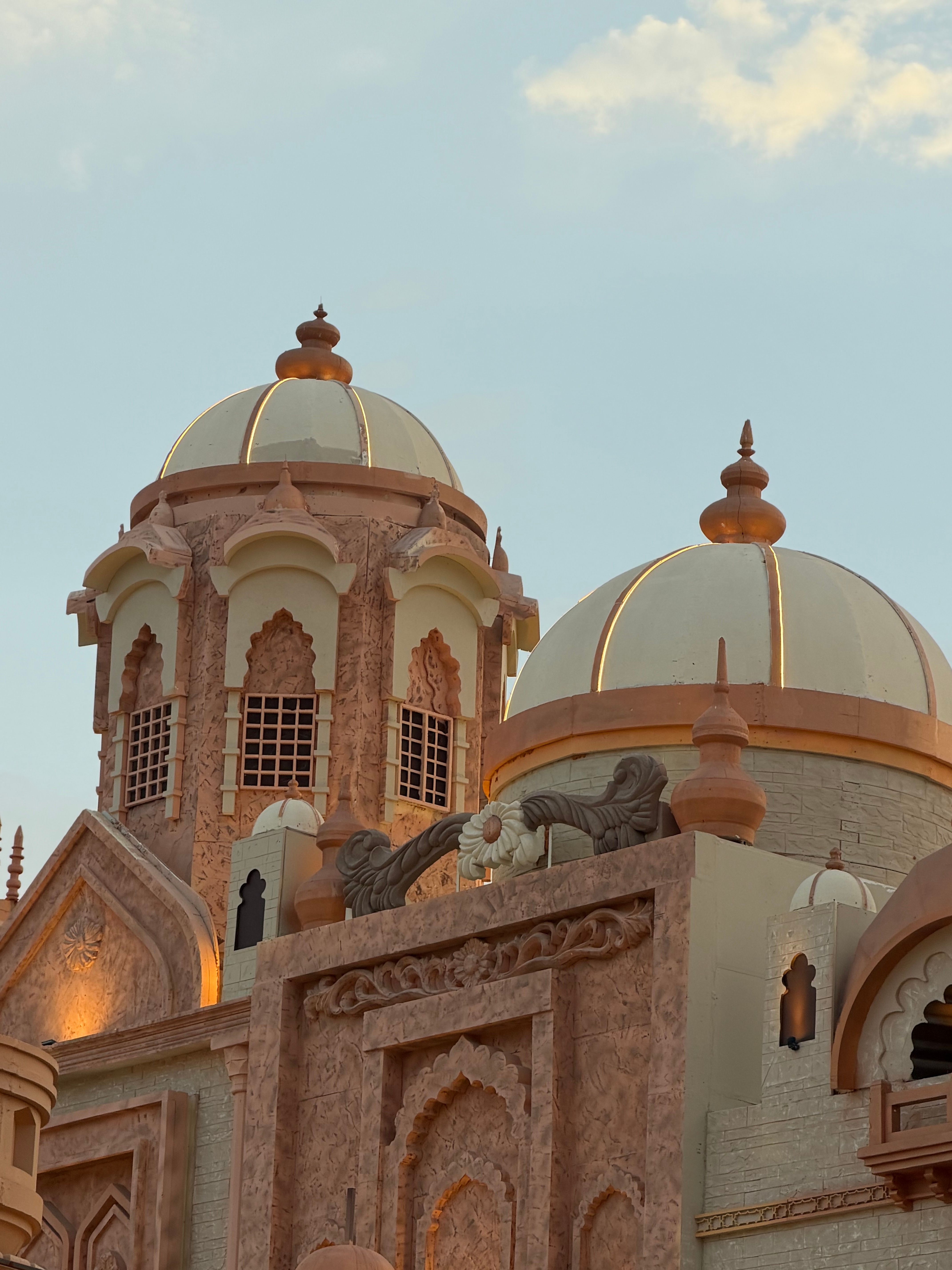 Ornate Architectural Domes at Sunset · Free Stock Photo