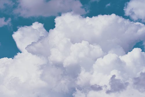 Kostenlos Weiße Wolken Und Blauer Himmel Stock-Foto