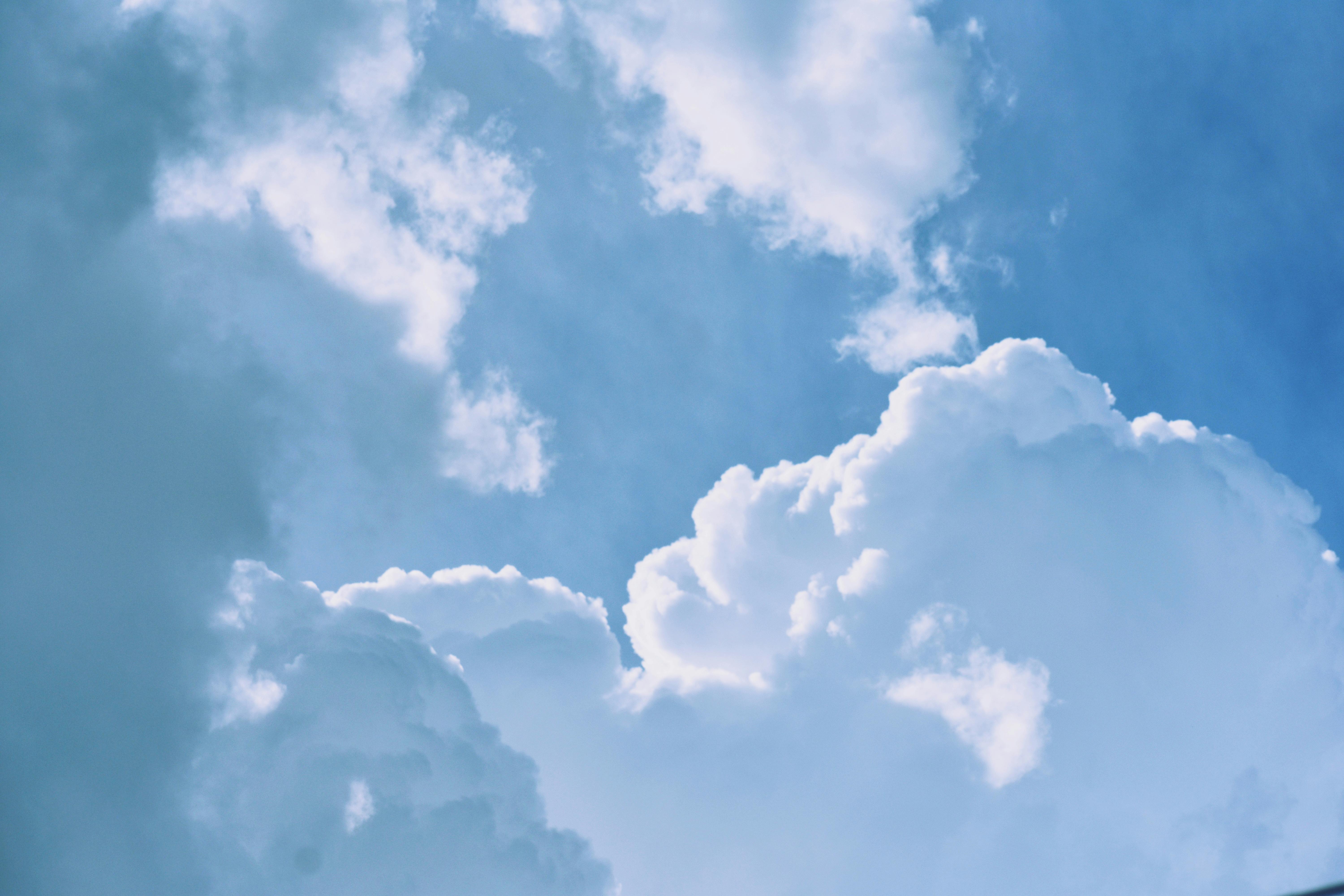 on cloud swift blue