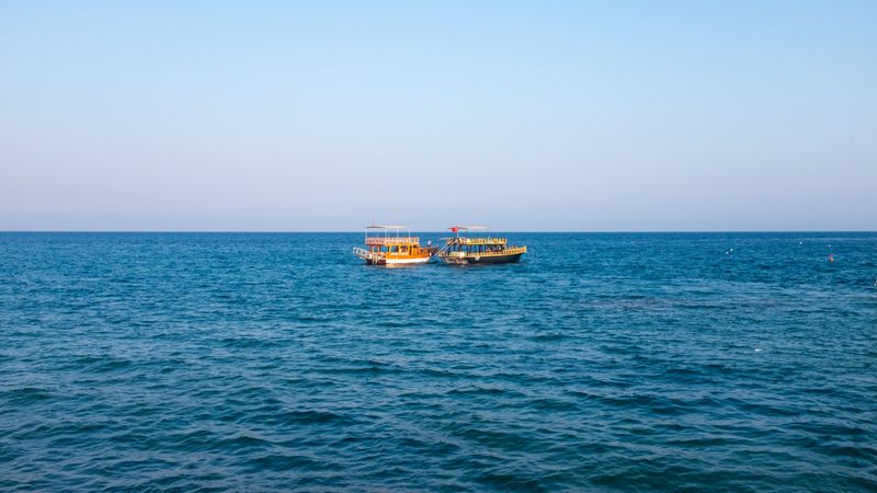 Marmaris'te tur teknesi battı