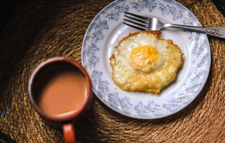Thé au lait salé (suutei tsai).