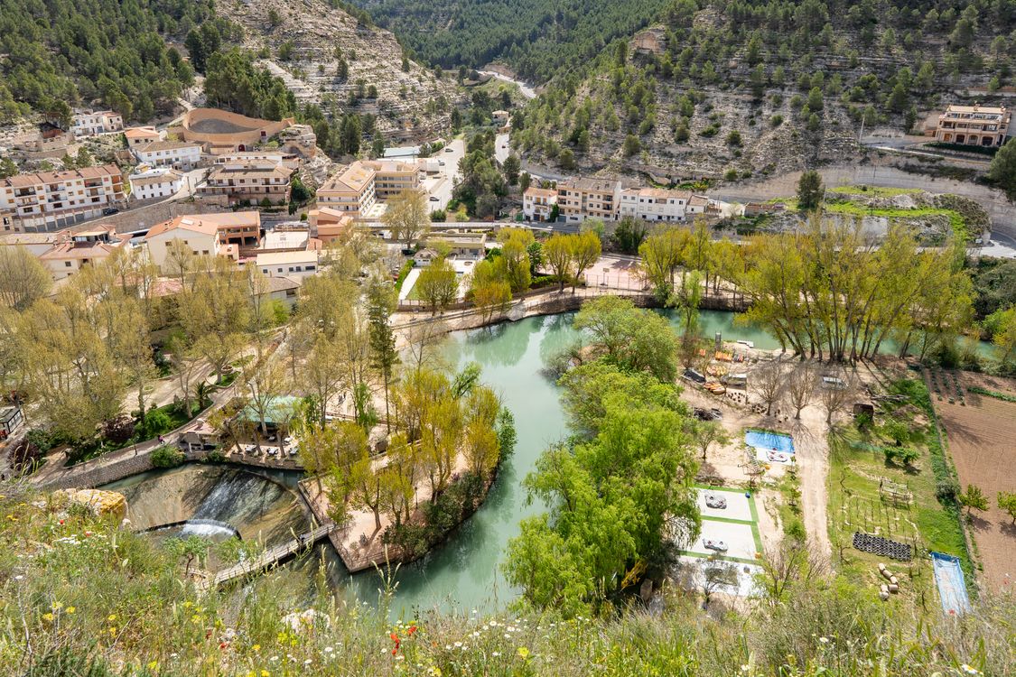 Aerial View Of Alcal Del J car Spain Free Stock Photo aerial-view-of-alcal-del-j-car-spain-free-stock-photo