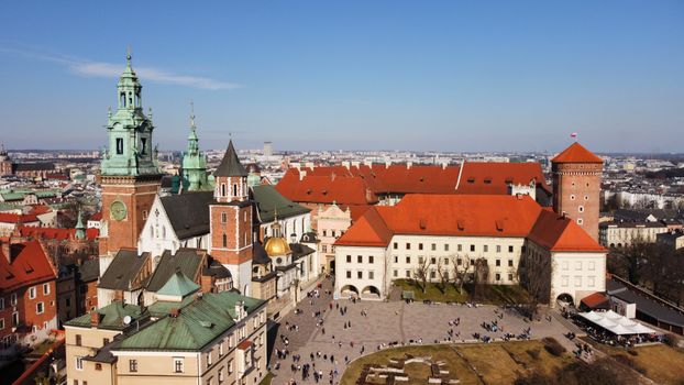Wawel Castle and Cathedral morning — Krakow