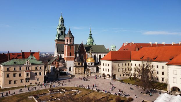 Wawel Castle and Cathedral morning — Krakow