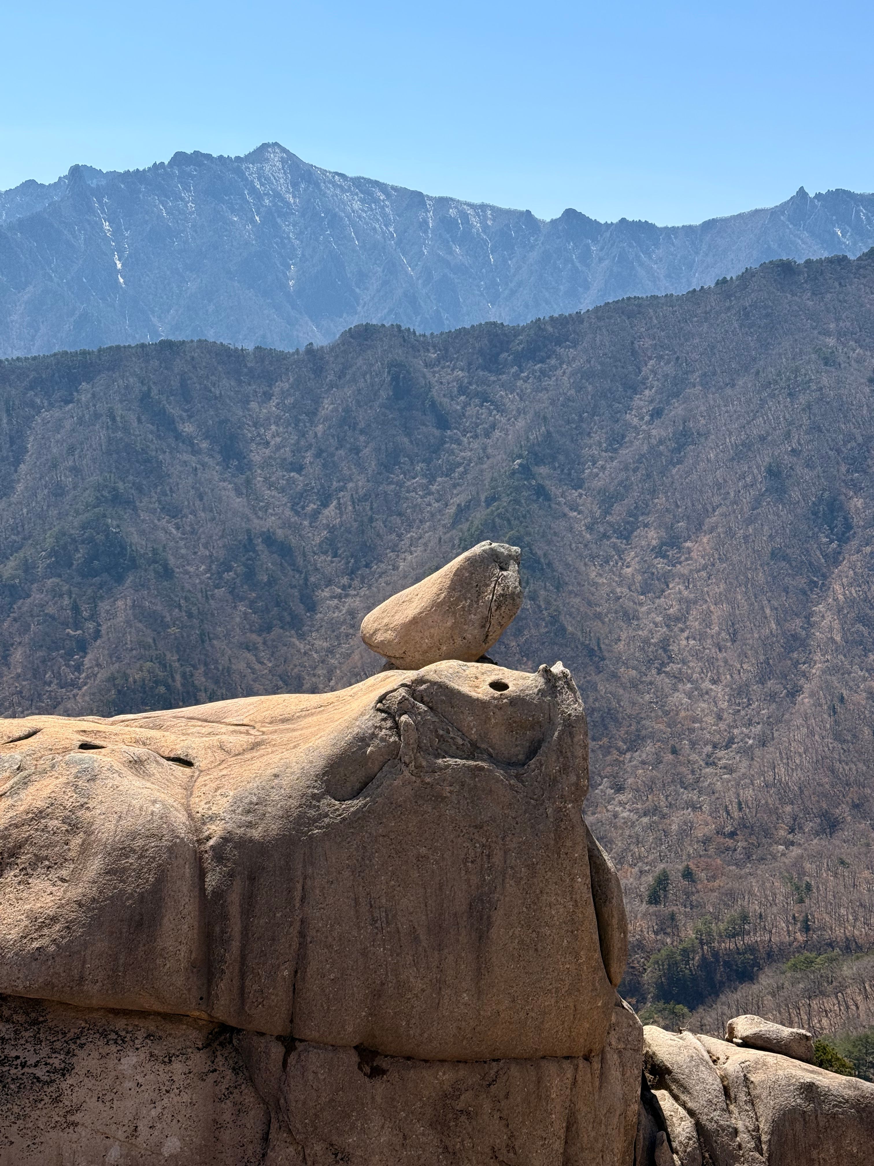 ulsanbawi rock granite peak