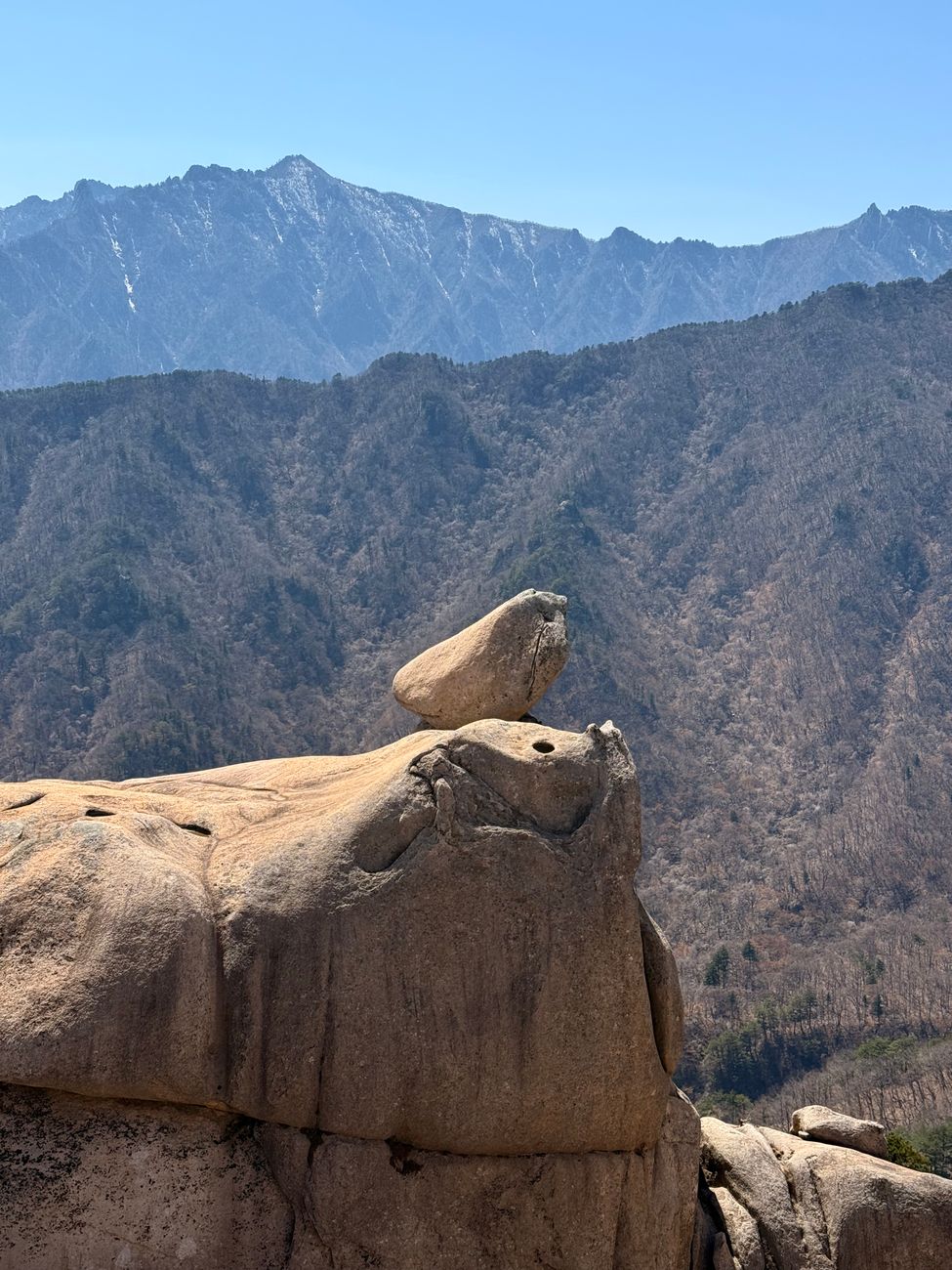 ulsanbawi rock granite peak