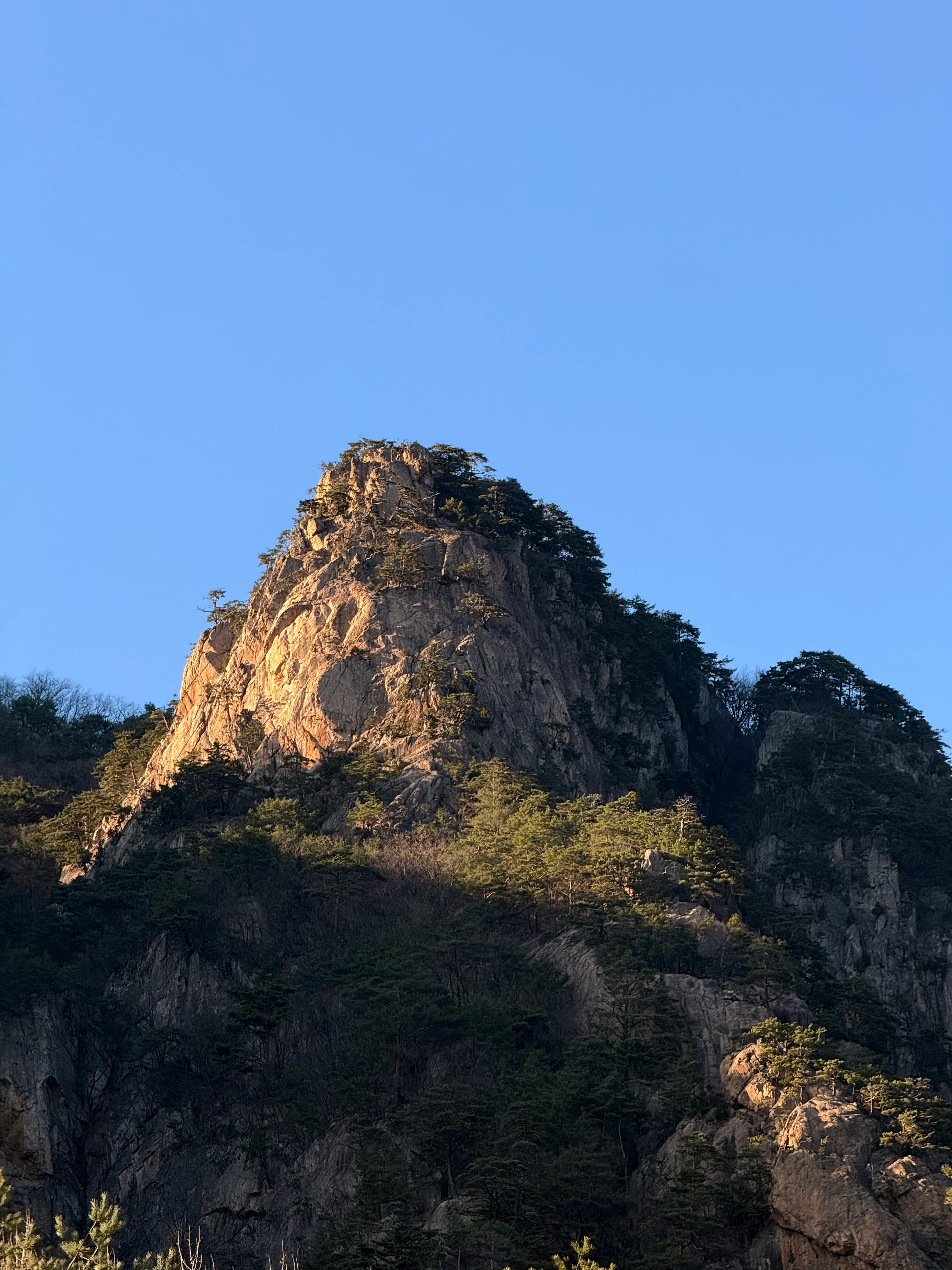 설악산 대청봉 정상 풍경