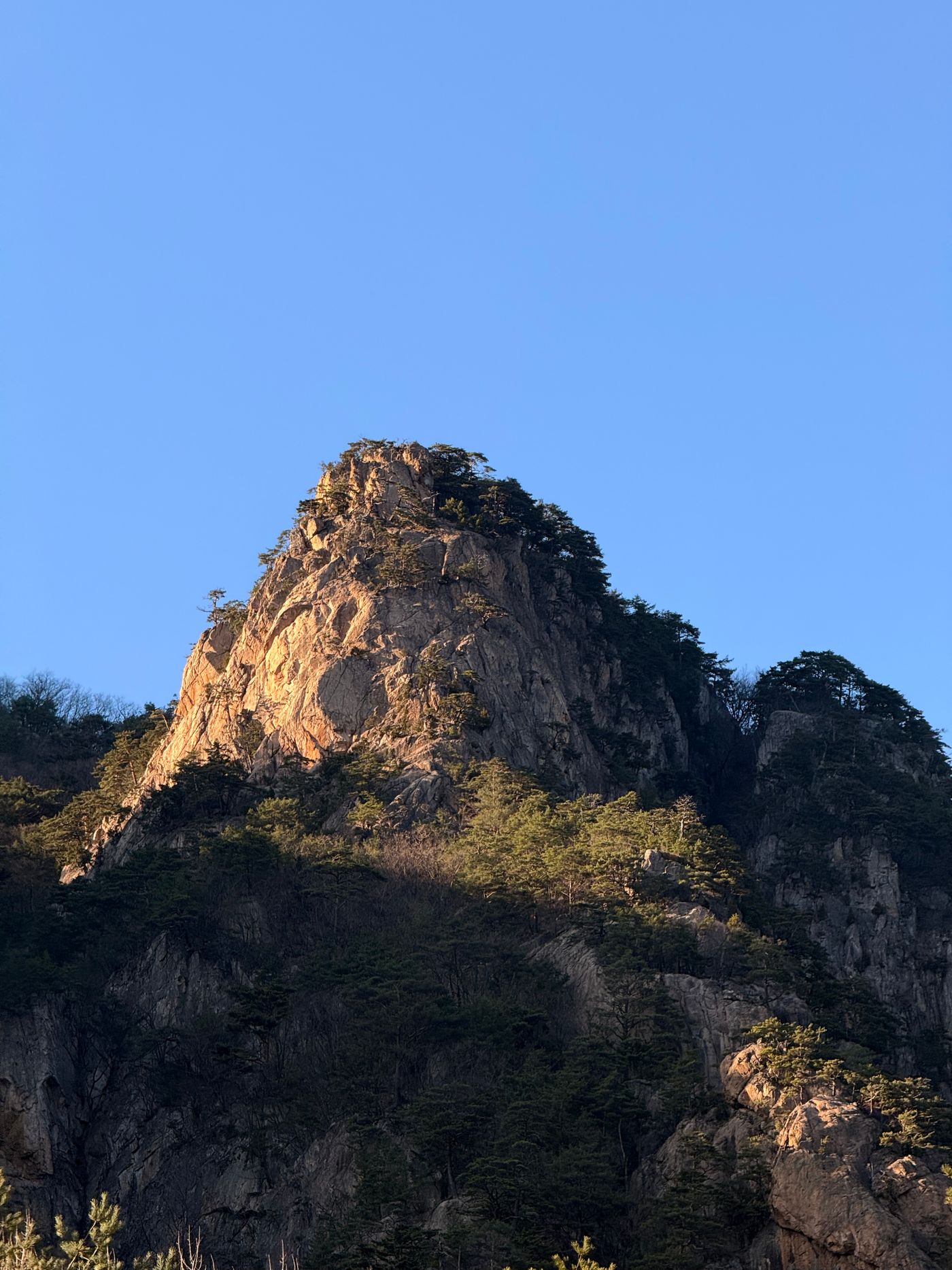 Mont Seoraksan en Corée du Sud