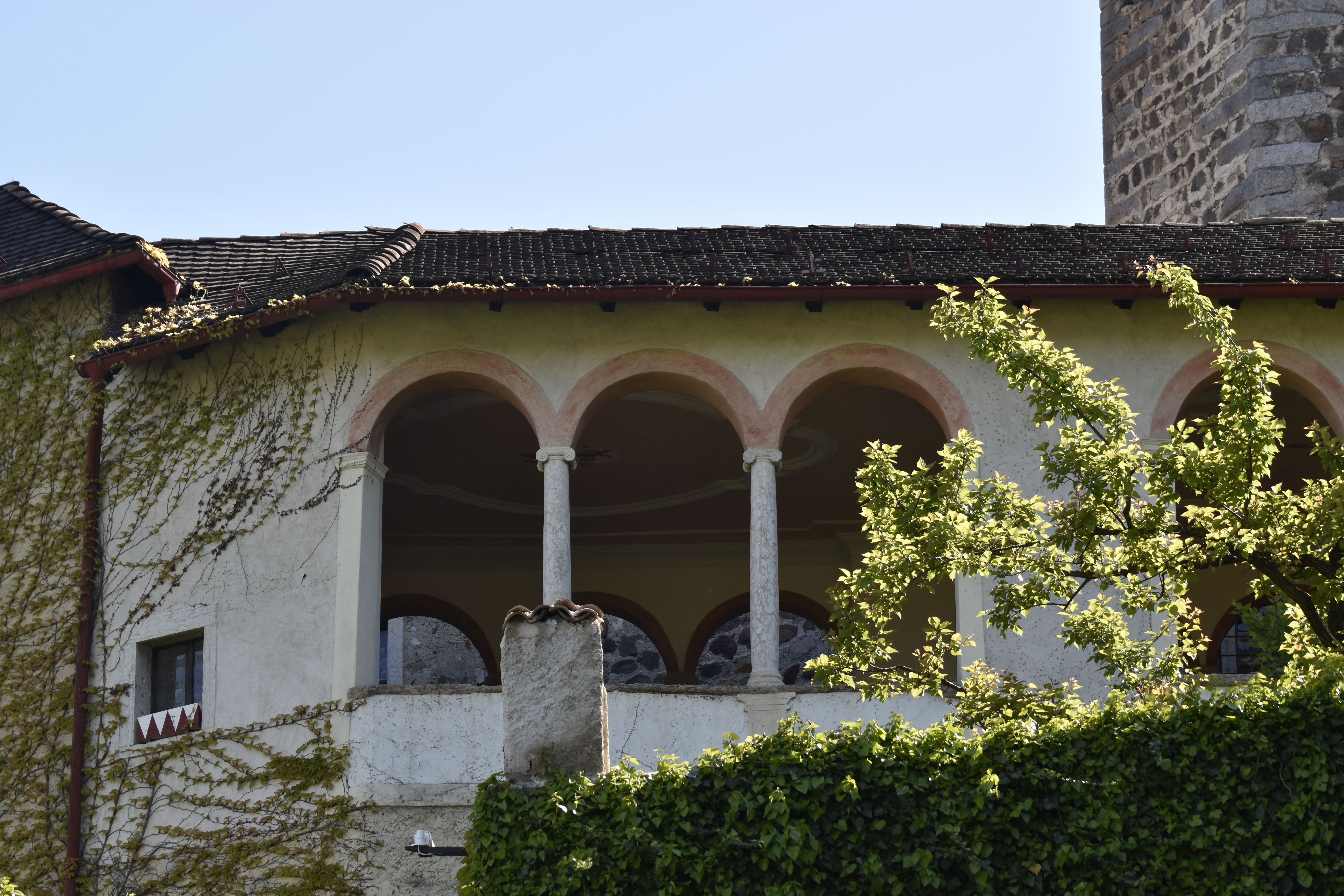 Italian historical architecture with arches in Trentino · Free Stock Photo