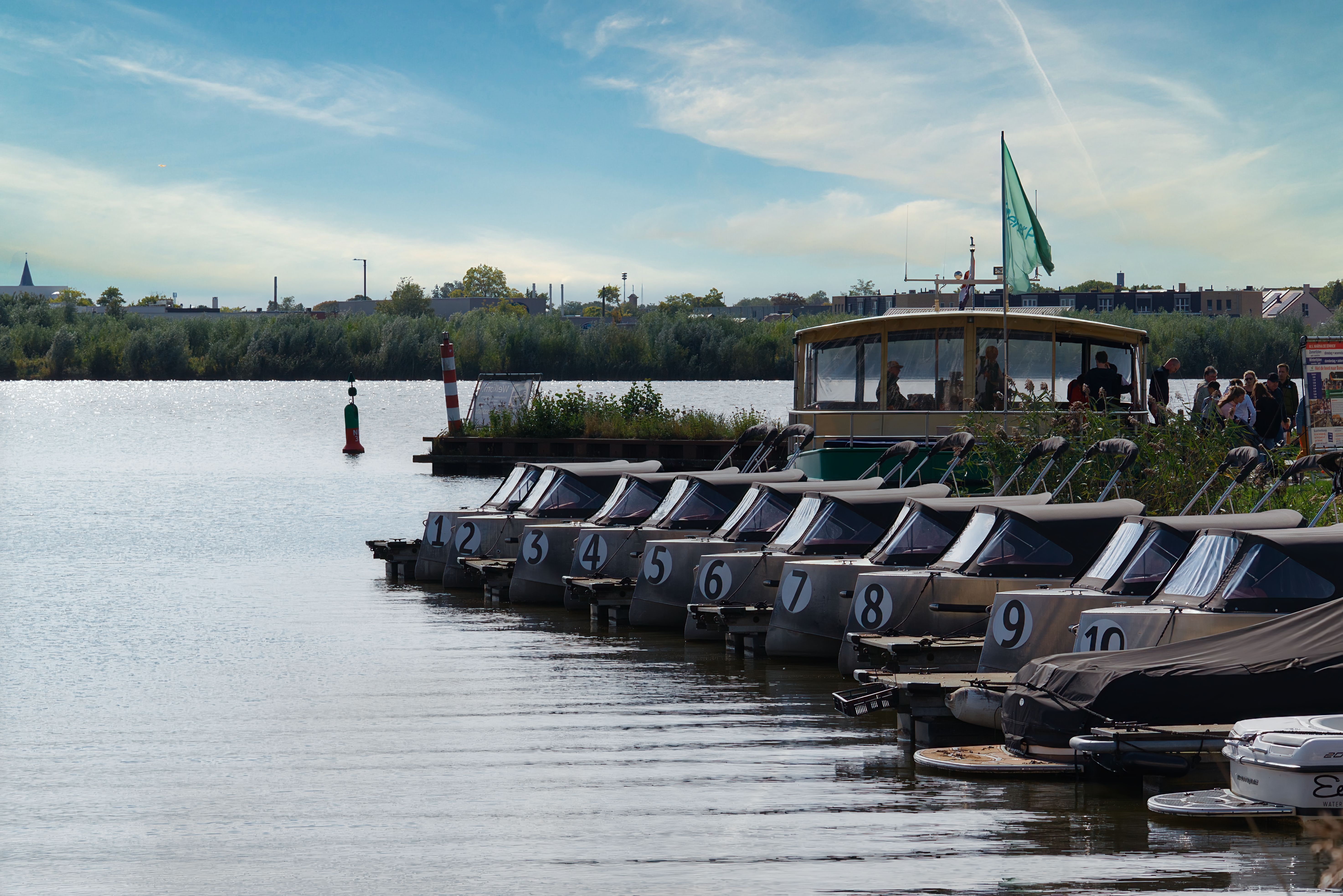 Hafen von Stade an der Schwinge