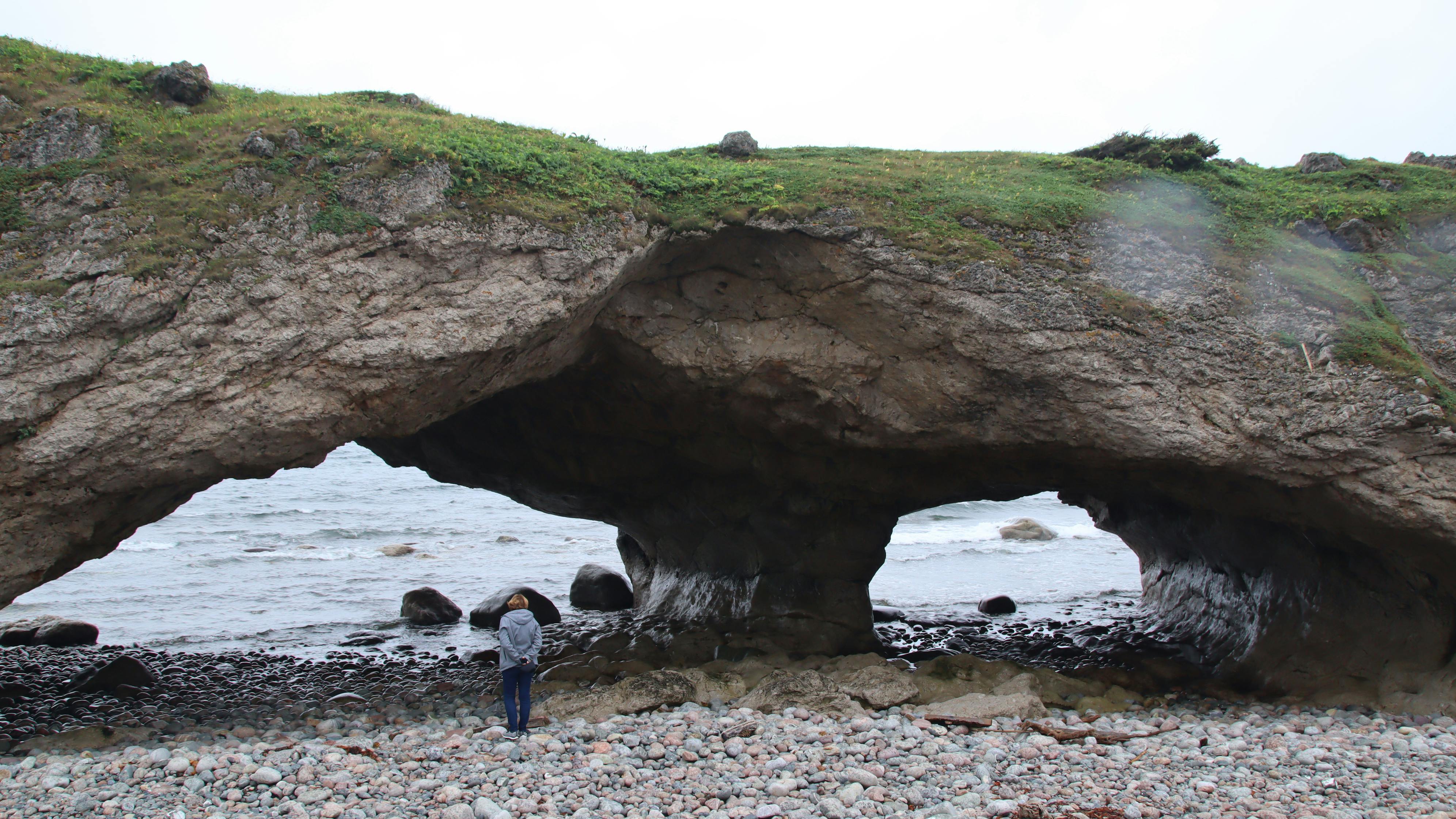 Minimalist home office setup with few essential items