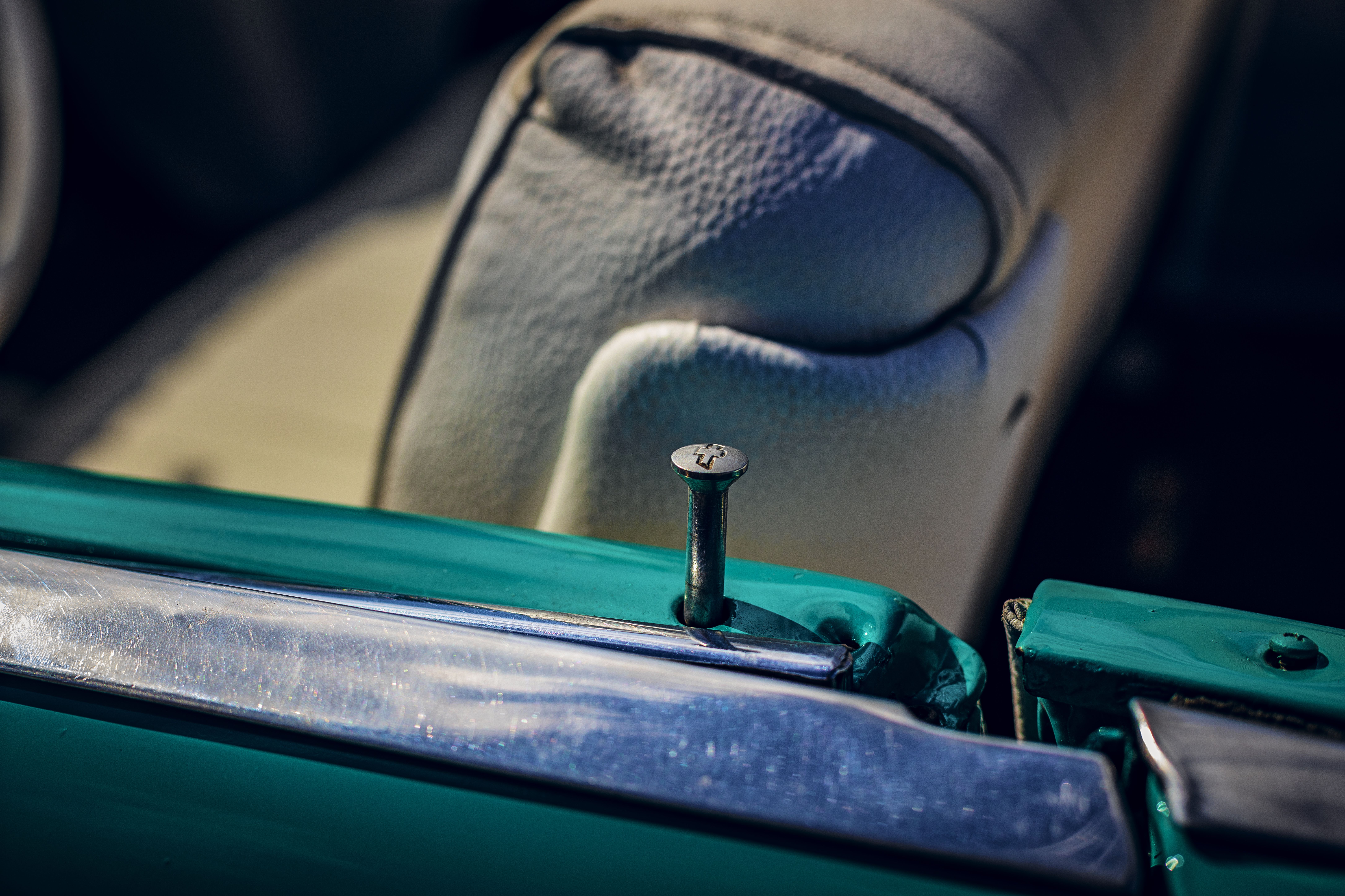 Paint finish close-up