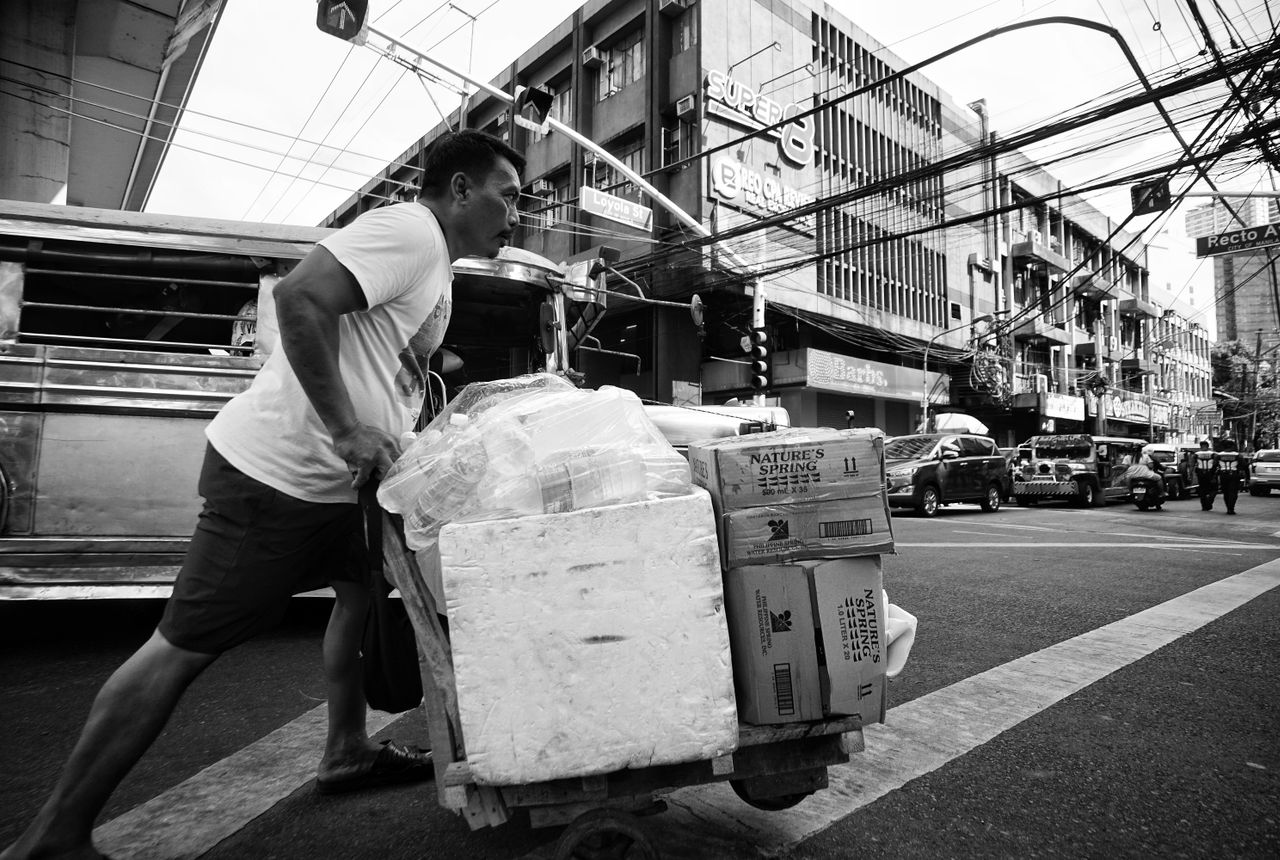 Man and van Bristol — removals work in progress