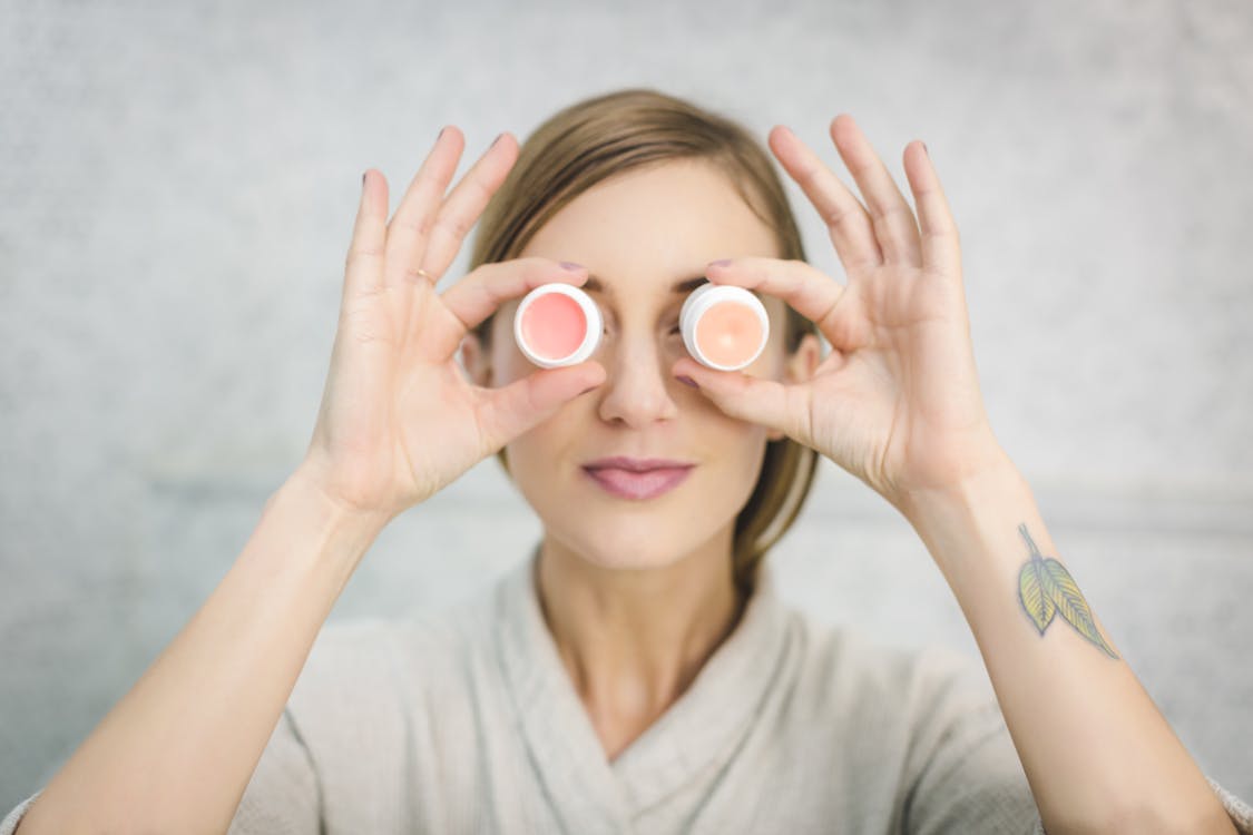 Free Woman Making Fun With Her Eyes Stock Photo