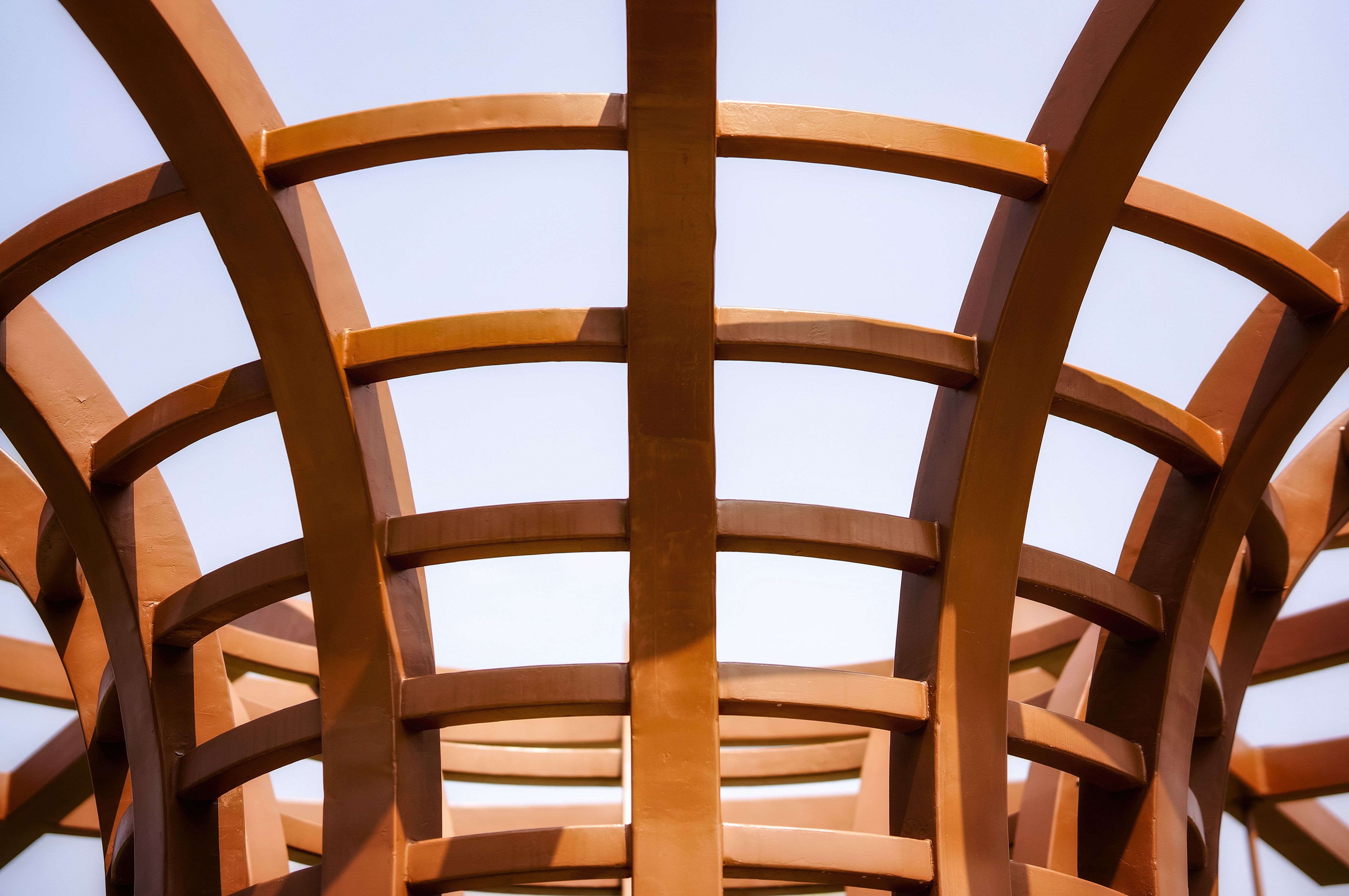 Curved steel petals of Virasat-e-Khalsa museum by Moshe Safdie