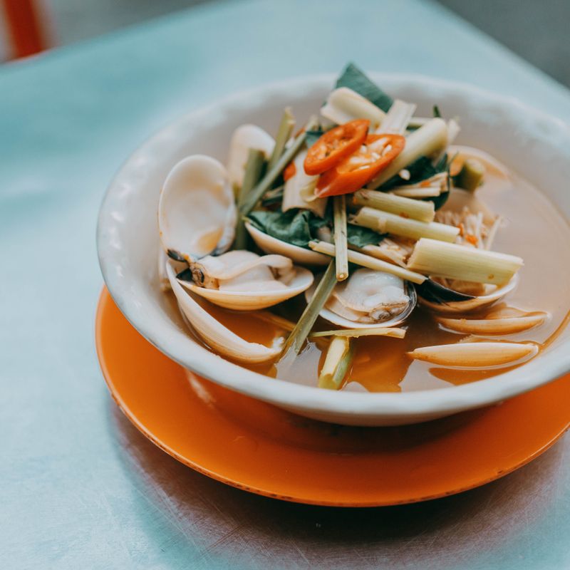 Instant Pot Clam and White Wine Broth