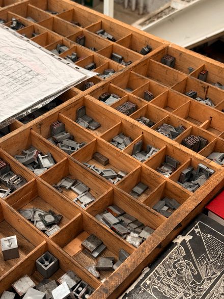 Press plate proof on the shop floor — photo by Artem Korolev on Pexels