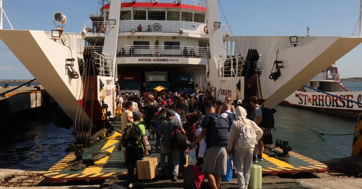 philippines ferry fire