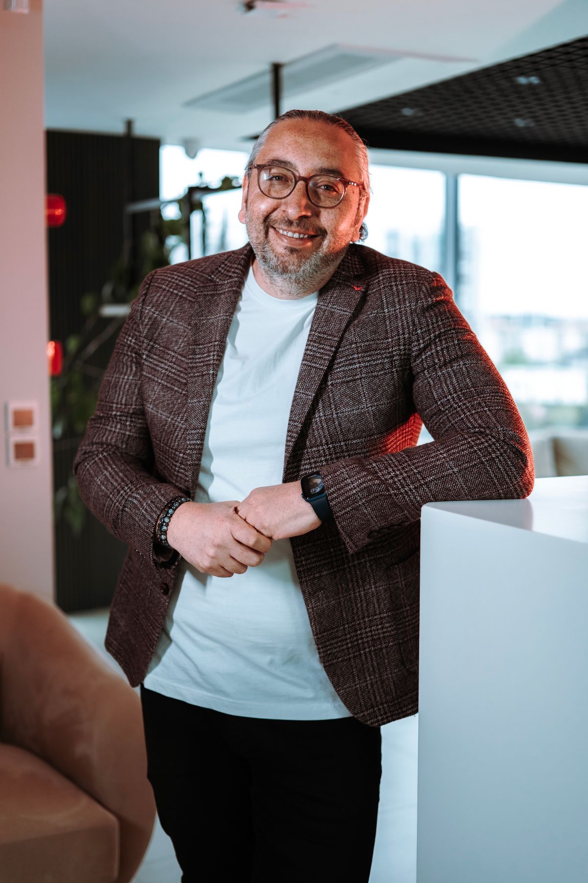 A member of the Adwella team at work