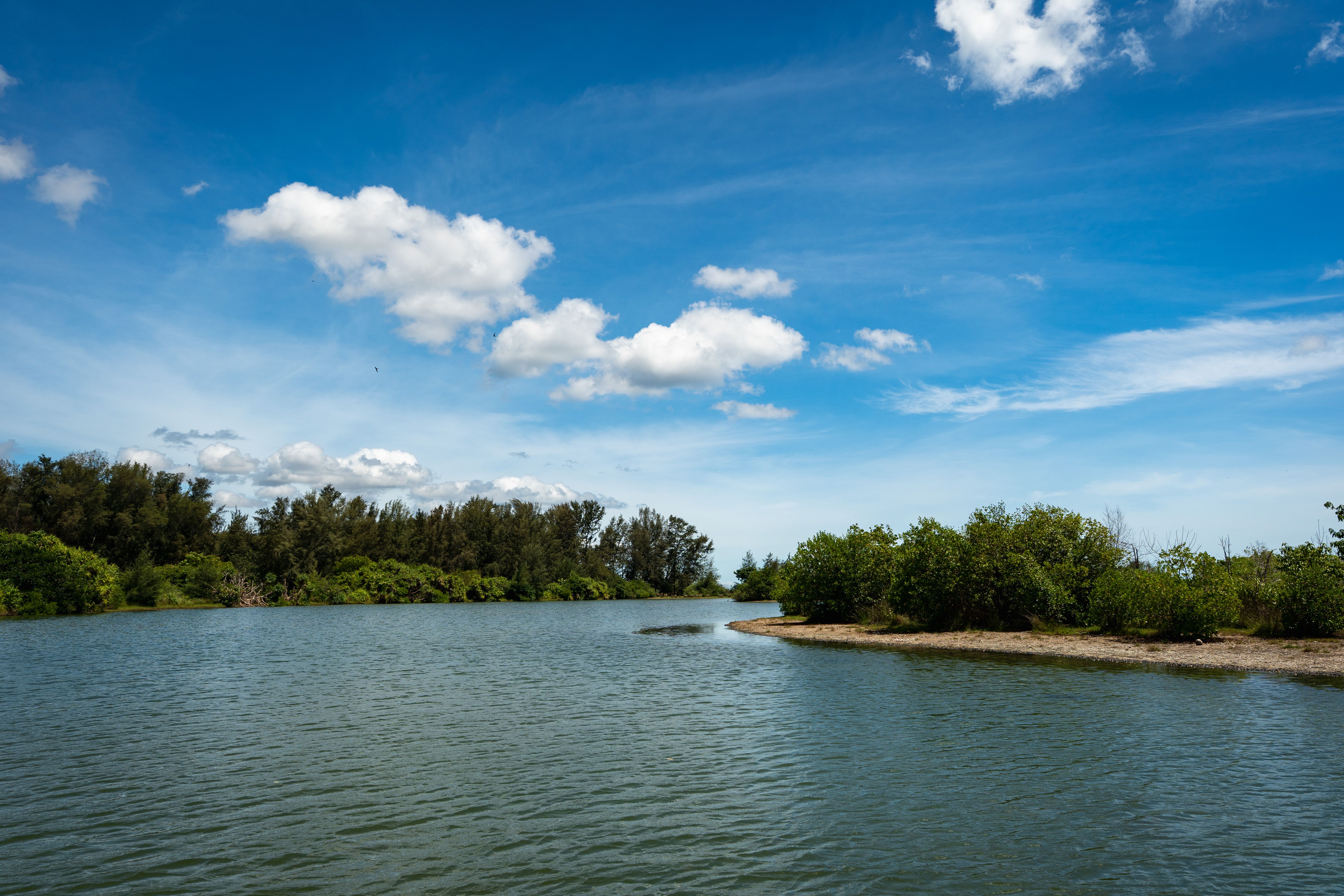 Banio Lagoon Mouth Beach view 2