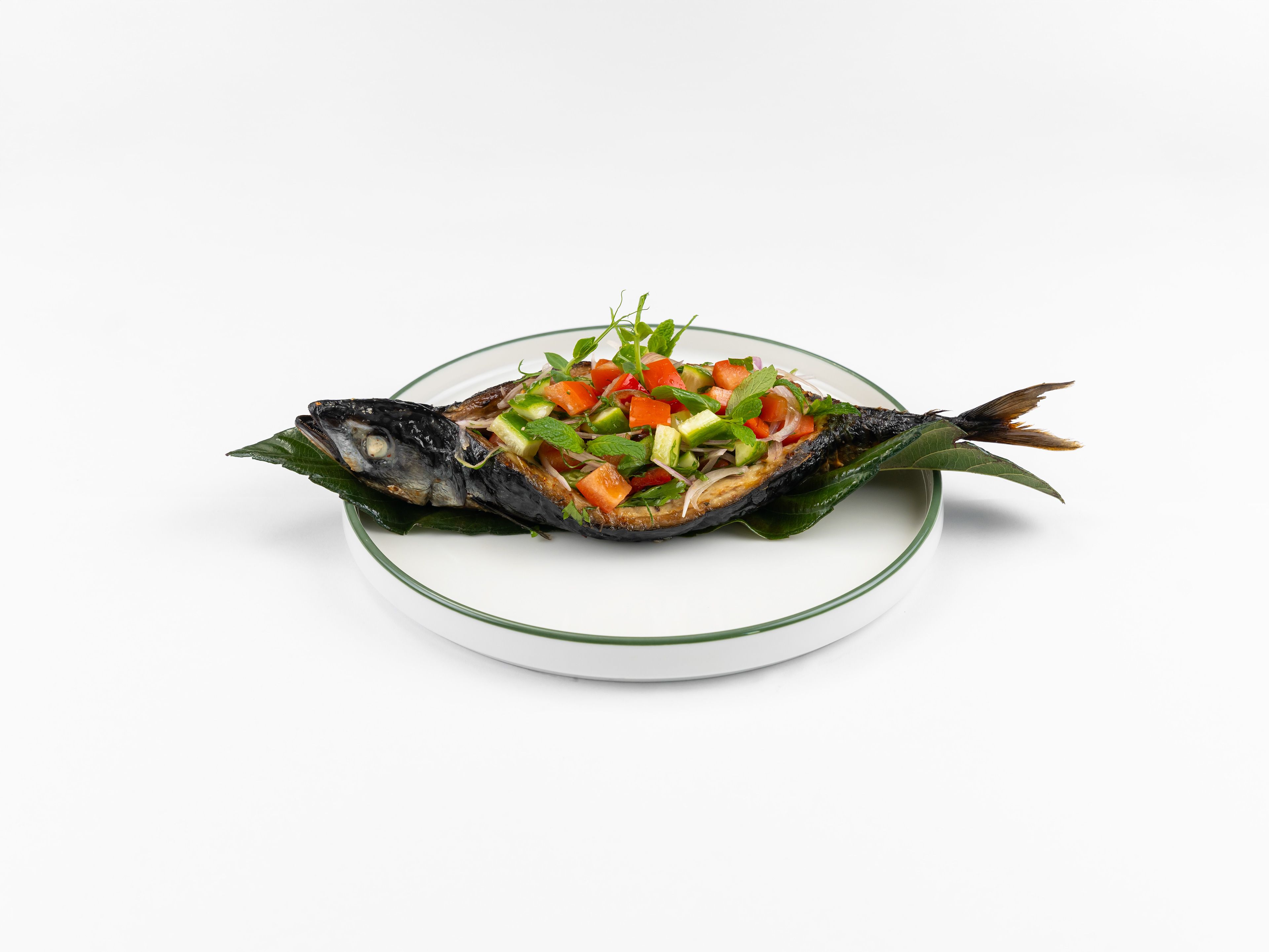 Grilled Seafood Paella with Fresh Herbs