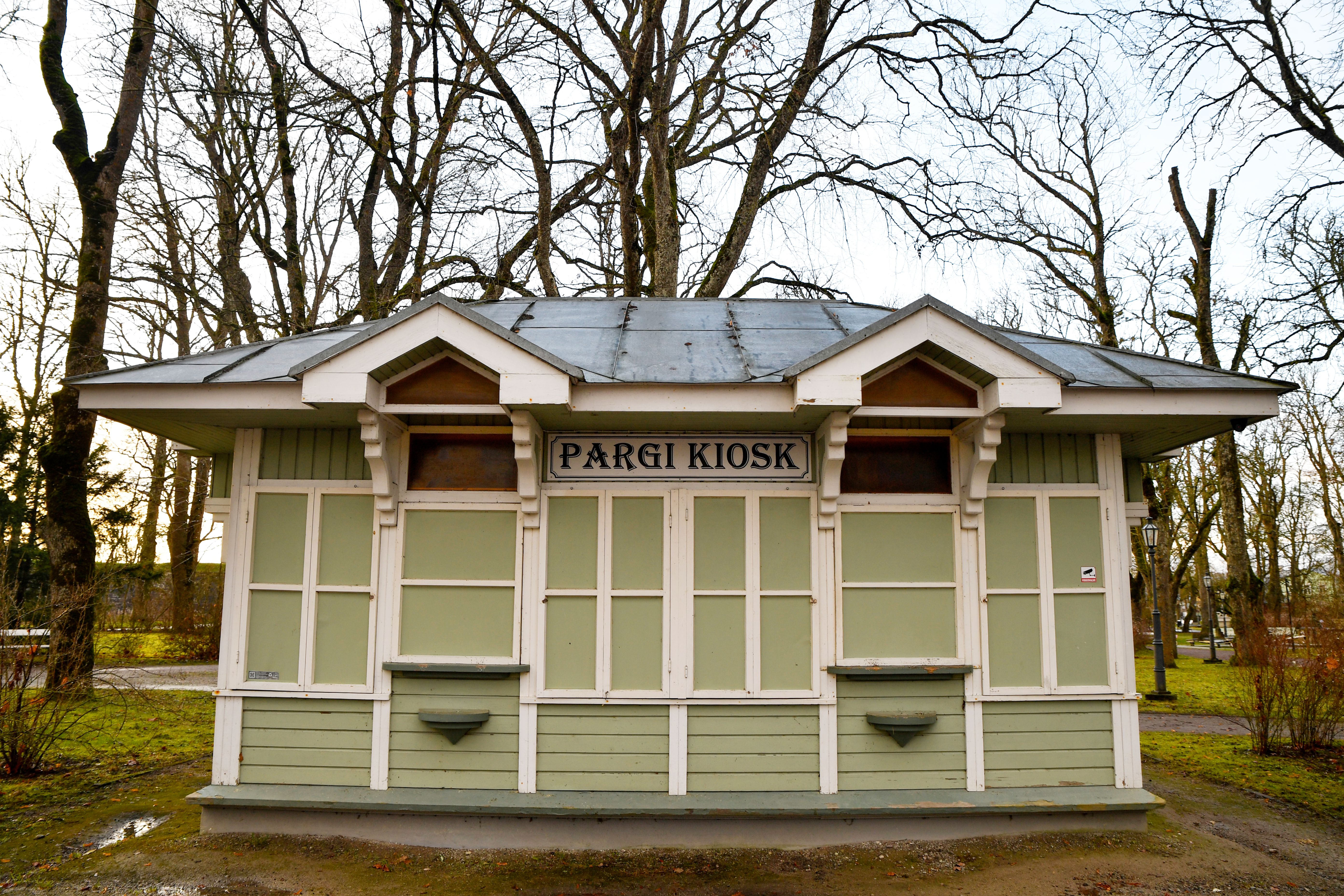 Kiosk an Bahnhofsstandort