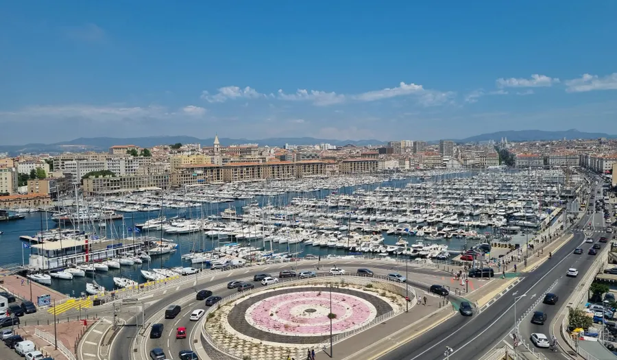 Le Vieux-Port et la Canebière