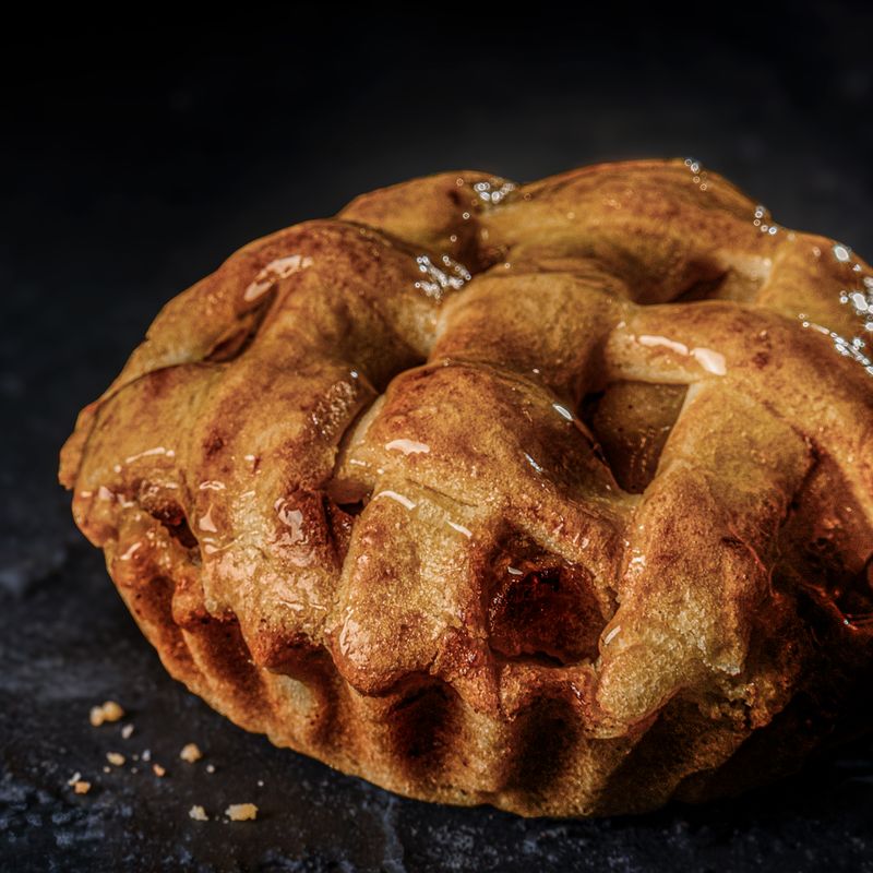 Queso de Bola Hand Pie with Hazelnut Glaze