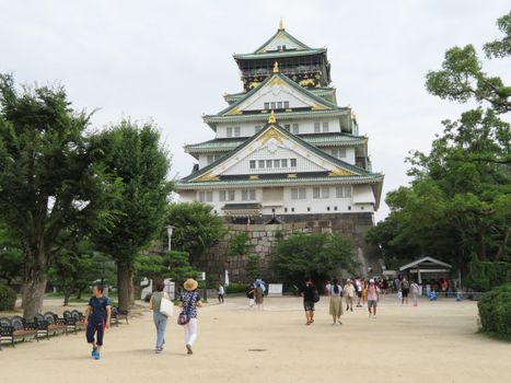 Osaka Castle near Osaka