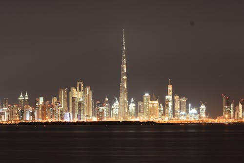 Ảnh lưu trữ miễn phí về burj al ara, Burj Khalifa, đêm thành phố