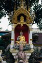 Gold Buddha Statue Near Green Trees