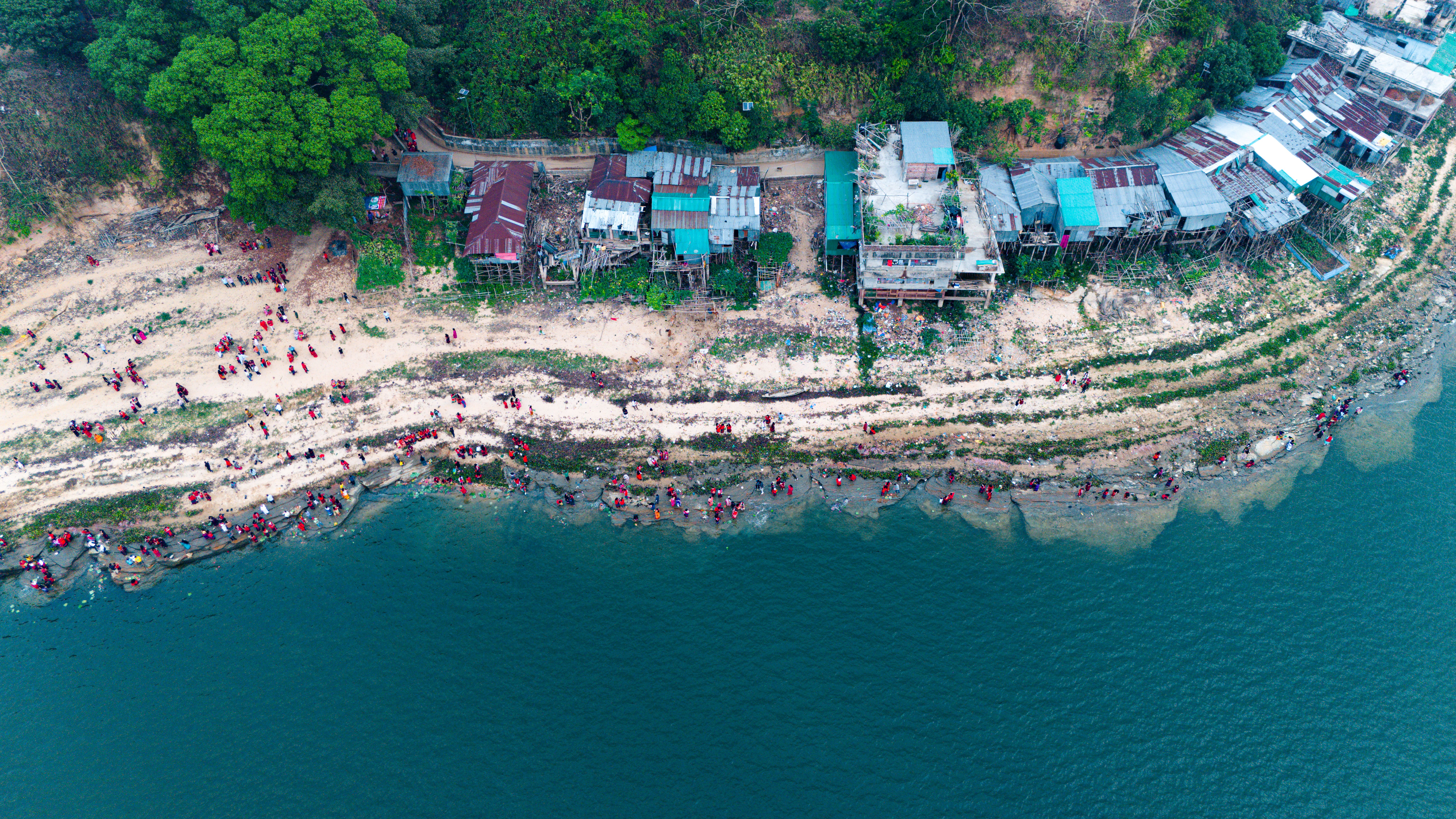 Hunga Village Beach view 3