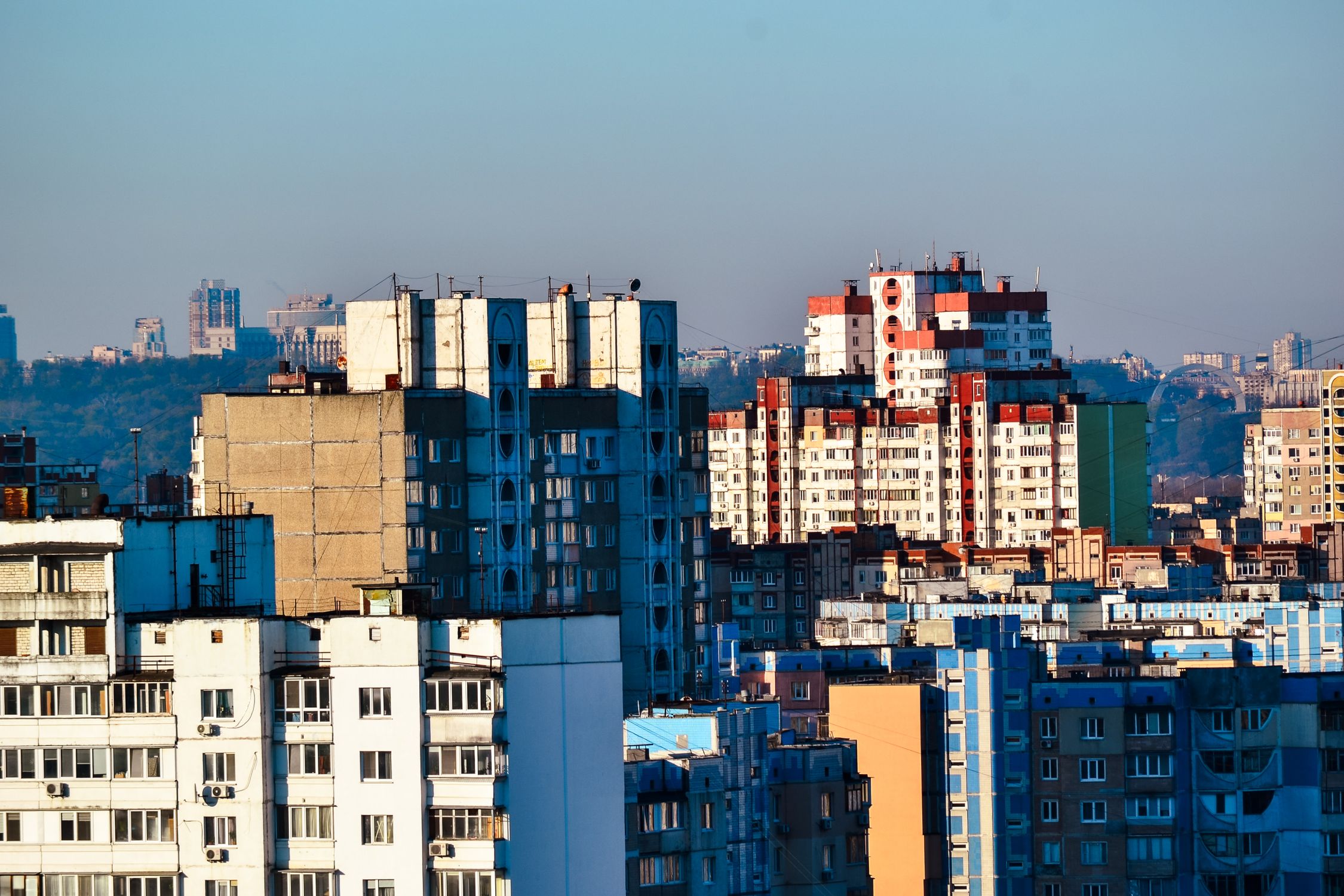 Urban Skyline with High-Rise Buildings · Free Stock Photo