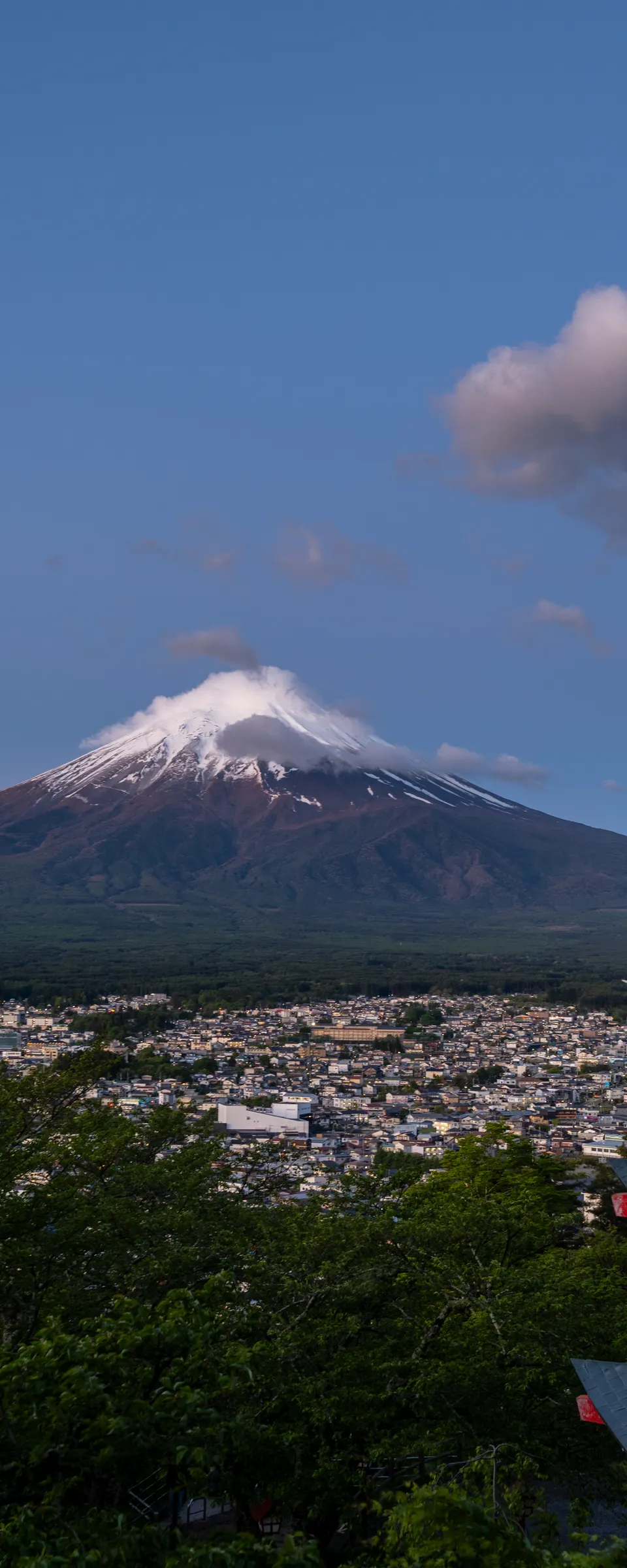 Lake Kawaguchiko Panorama & Chureito Pagoda