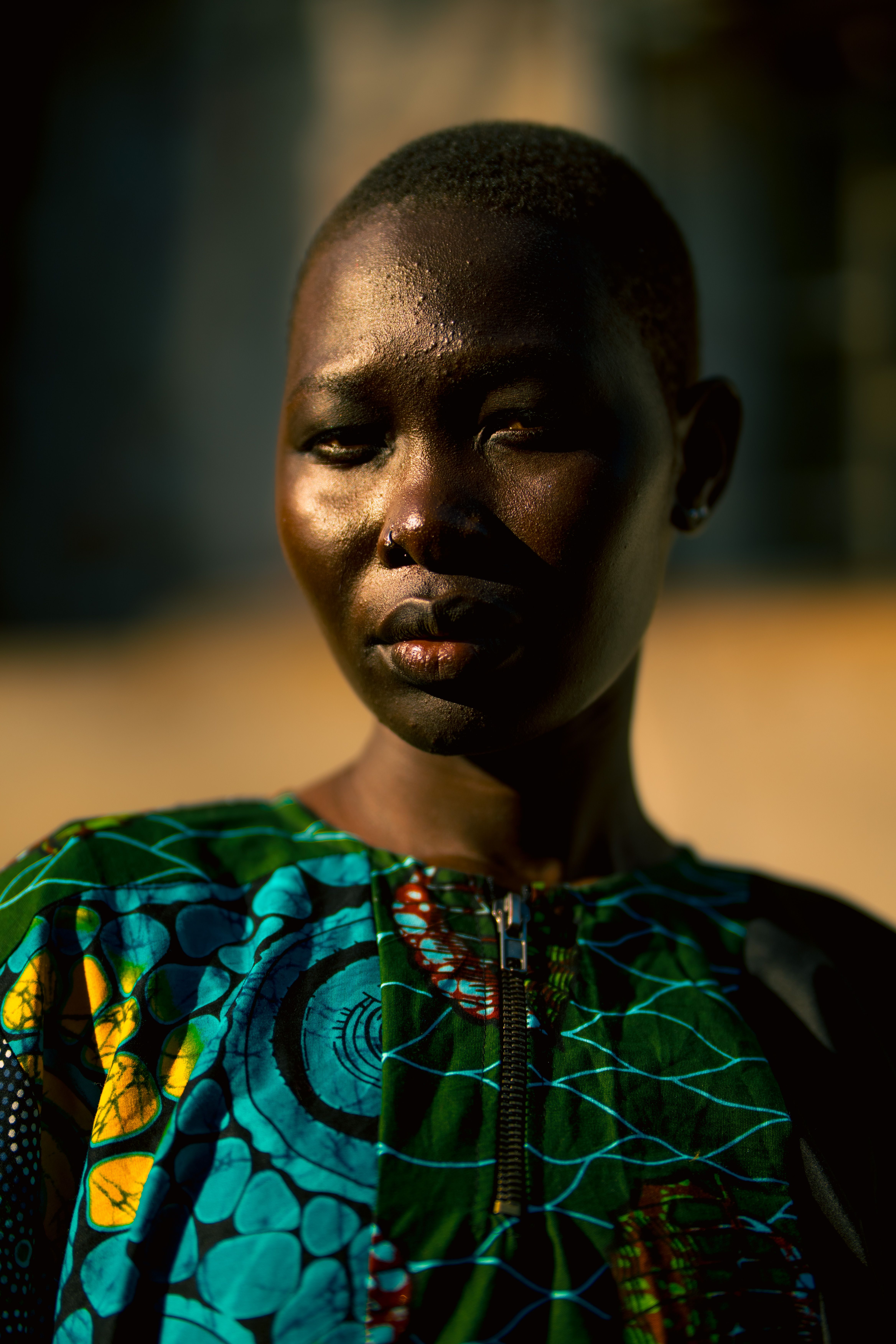 Portrait of an African woman