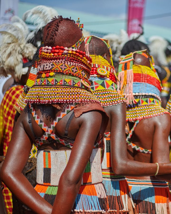 صورة فوتوغرافية تعبيرية عن معرض لليونسكو يقدم إسهامات أفريقيا في تاريخ الإنسانية