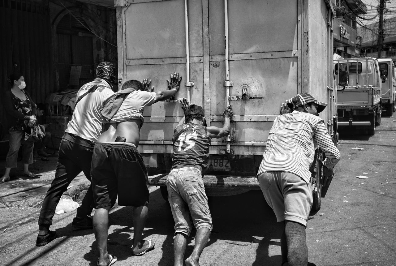 Man and van Ampleforth — removals work in progress