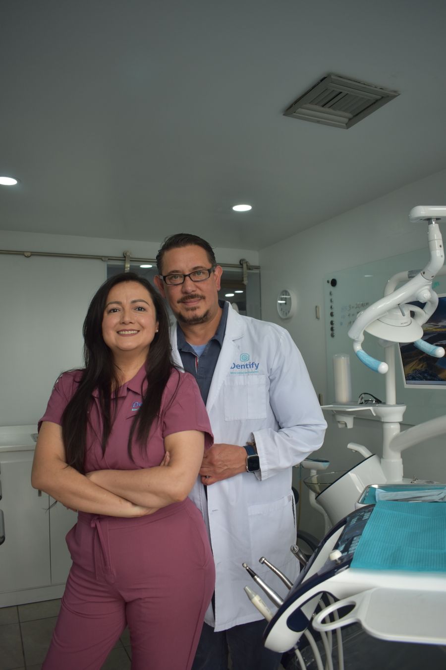 Equipe de dentistas especialistas