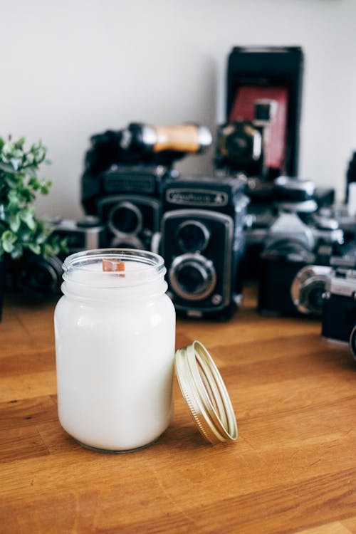 Clear Glass Jar